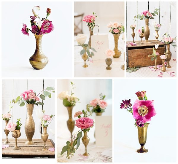 bud vase floral centerpieces