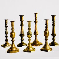 brass candlestick rental