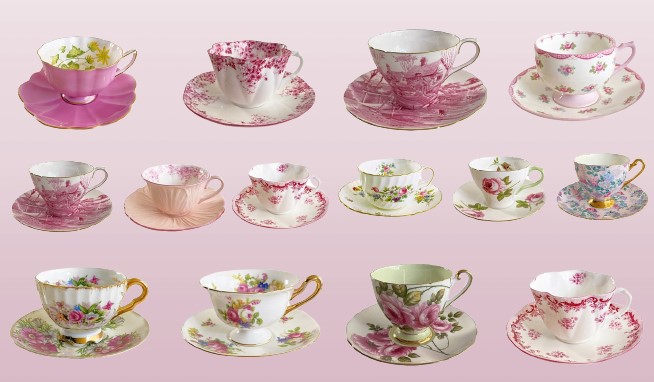Vintage Coffee Cup & Saucer – Professional Party Rentals