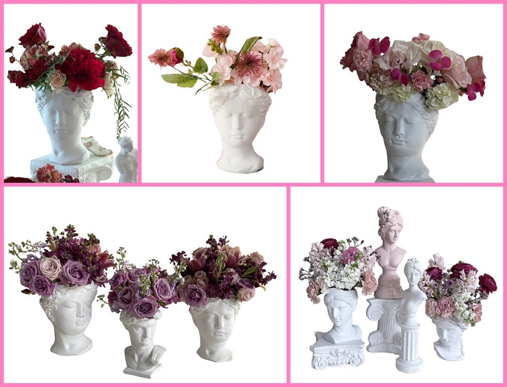 dfw neoclassical bust head rentals