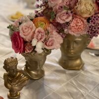 garden party floral vessels