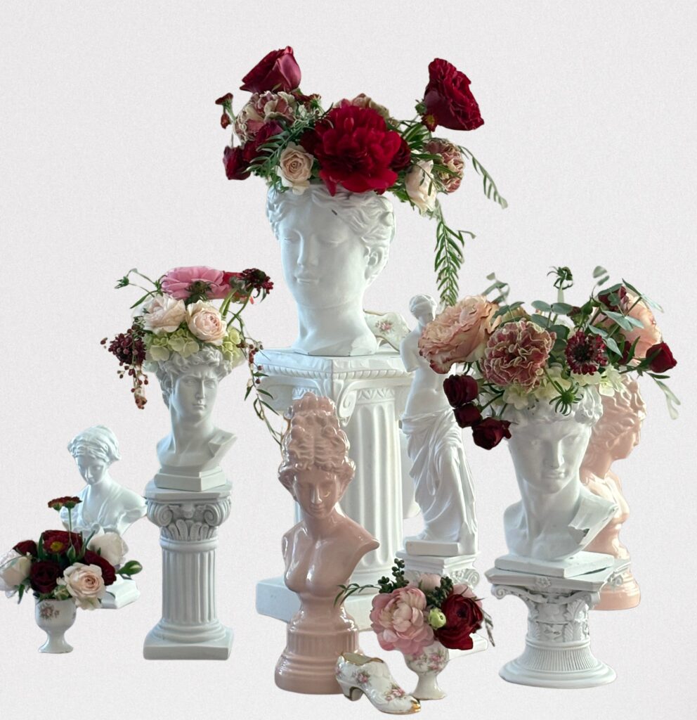 English garden party decor