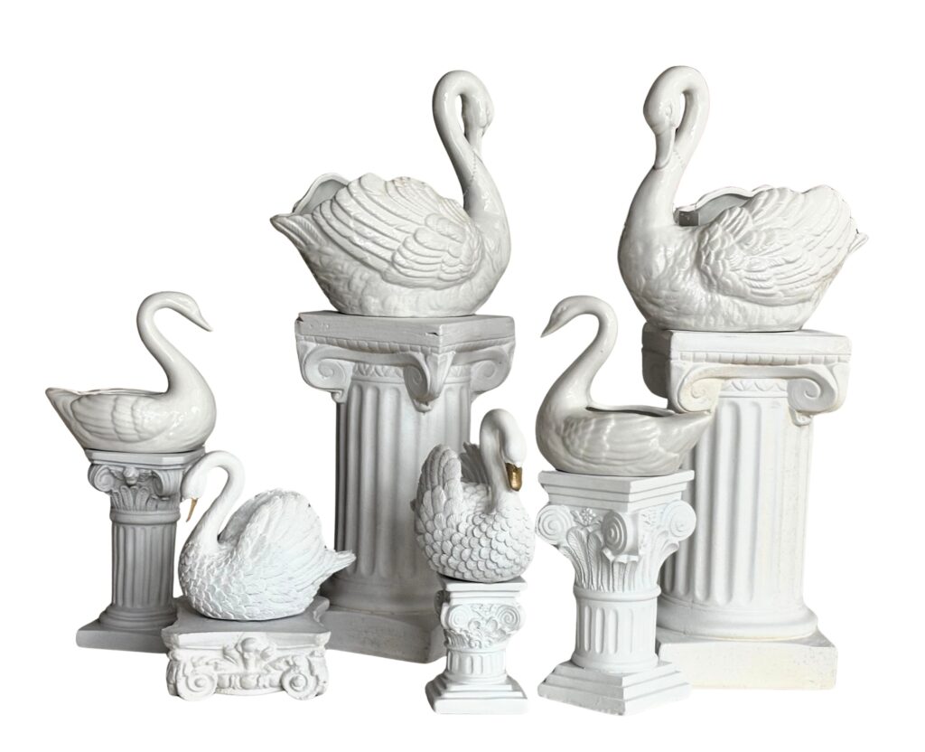 swan decor collection