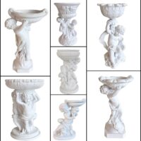 cherub themed party decor