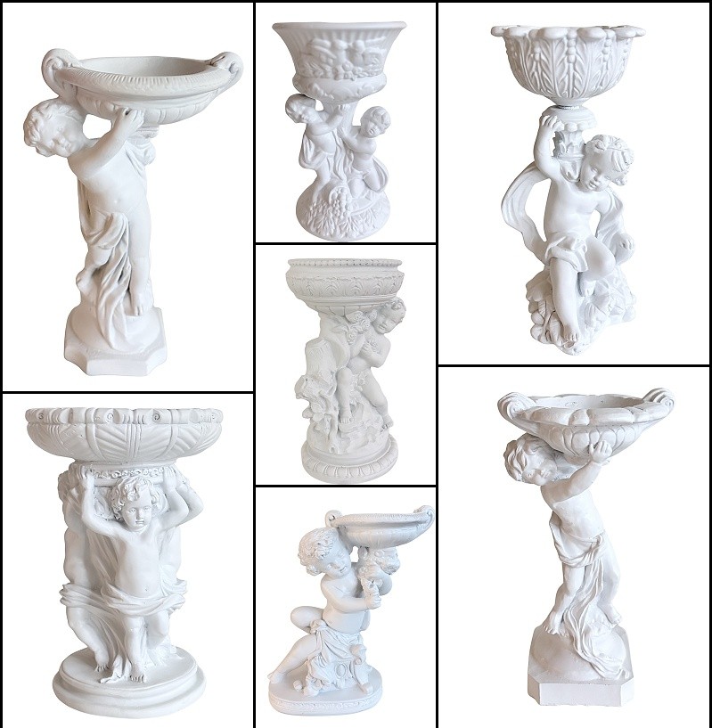 cherub themed party decor