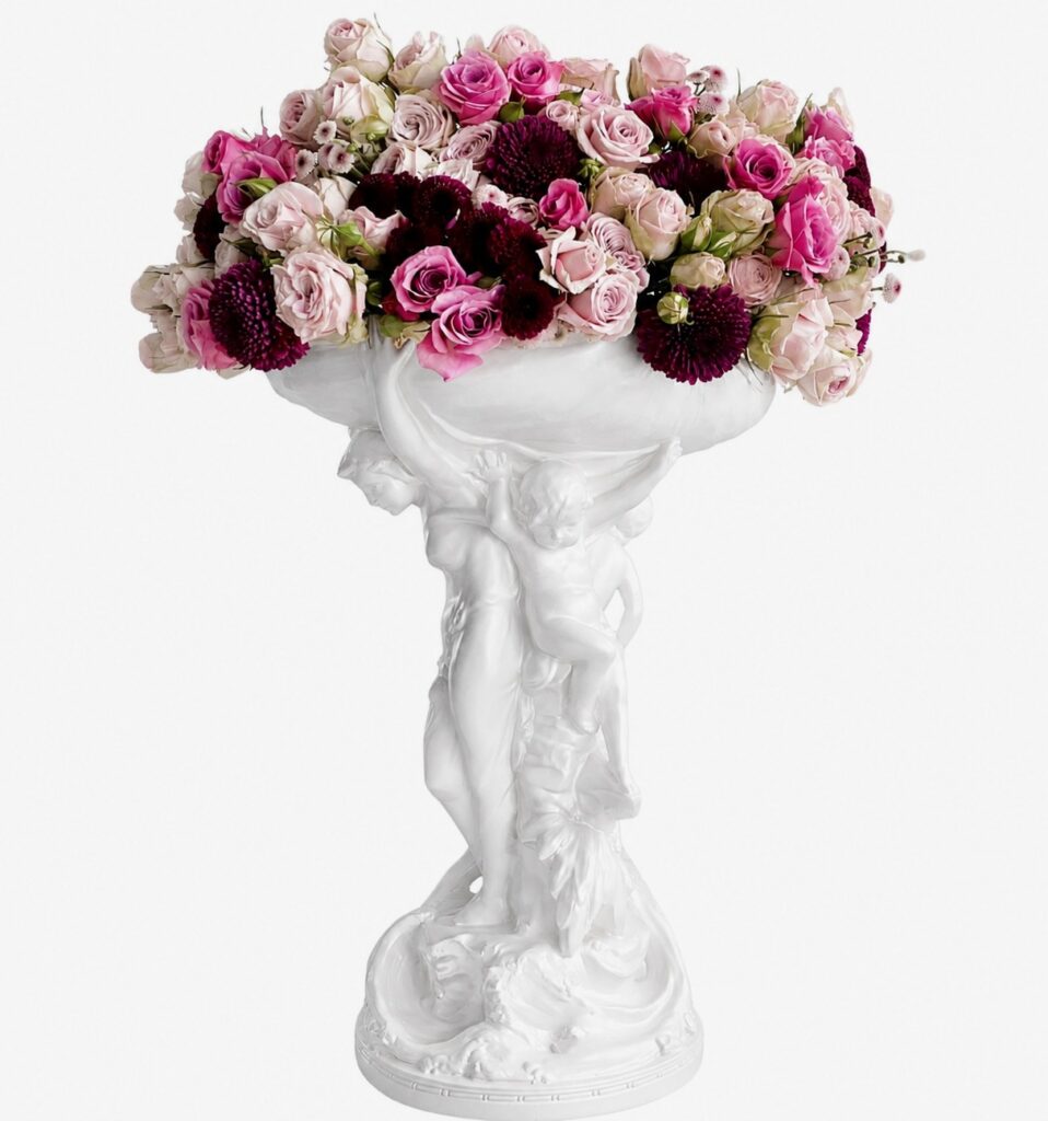 rococo cherub decor rental