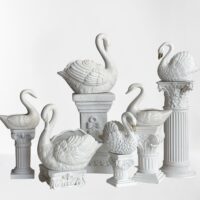 swan lake wedding decor