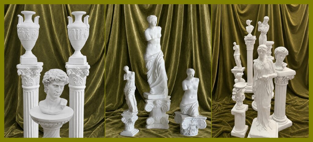 dallas grecian statue rental