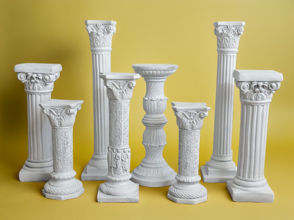 dallas column pedestal rental